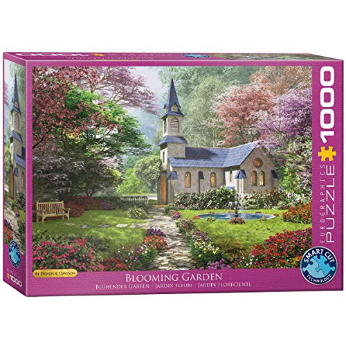 Eurographics 6000-0964 Blooming Garden by Dominic Davison 1000-Piece Mexikanisch Puzzle, Mehrfarbig, 48 x 68 cm von EuroGraphics