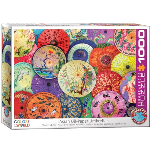 Eurographics 6000–5317 asiatischen Öl Papierschirmchen 1000 Teile Puzzle von EuroGraphics