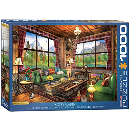 Eurographics 6000–5377 Cozy Cabin von Dominic Davison 1000 Teile Puzzle von EuroGraphics