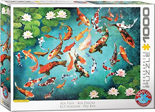 Eurographics 6000-5696 Koi Fish Fisch Puzzle, Mehrfarbig von EuroGraphics