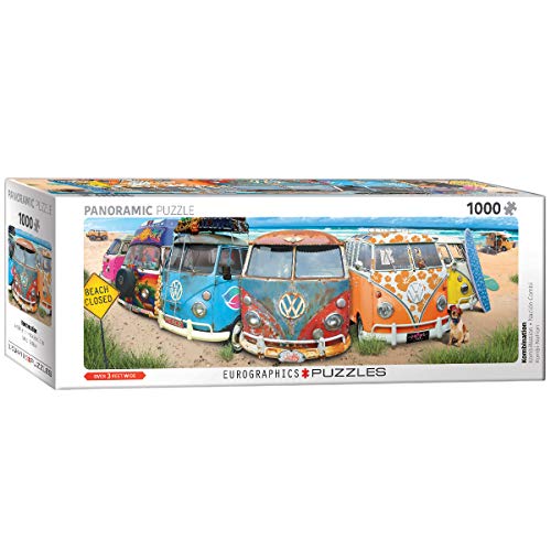 VW Bus - Kombination (Puzzle): Panorama-Puzzle, 1000 von EuroGraphics