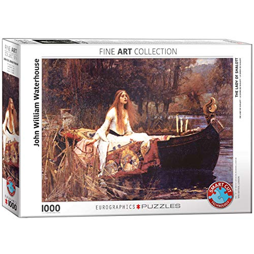 EuroGraphics EG60001133 Puzzle Die Lady of Shalott von John Waterhouse, 48x68cm von EuroGraphics