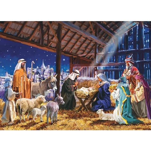 EuroGraphics Krippe Weihnachten 1000 Teile Puzzle von EuroGraphics