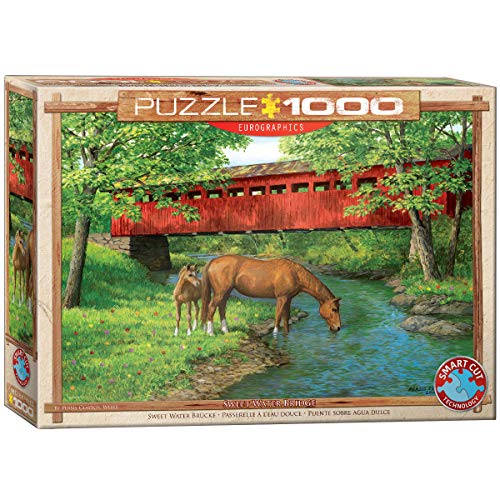 EuroGraphics Puzzle Sweet Water Brücke by Persis Clayton Weirs von EuroGraphics