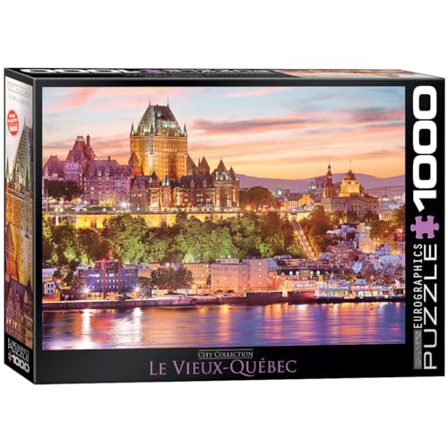 Eurographics 6000-0763 Le Vieux Québec Puzzle, Mehrfarbig, 48 x 68 cm von EuroGraphics