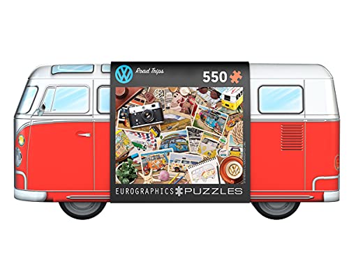 EuroGraphics VW Road Trips 550-Piece Puzzle in Collectible Tin with Poster von EuroGraphics