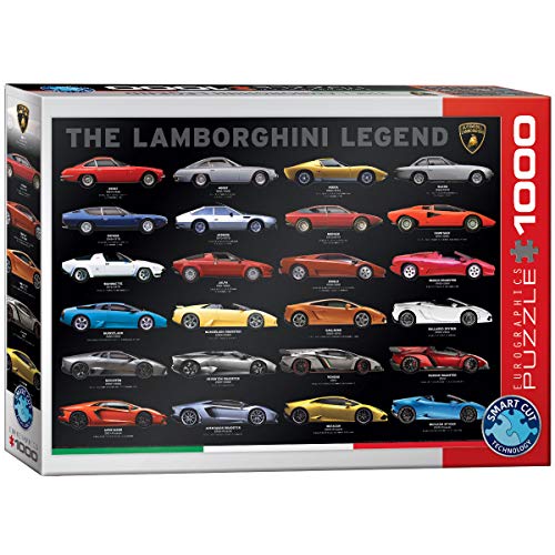 Eurographics 6000-0822 The Lamborghini Legend Puzzle, Multi, 48 x 68 cm von EuroGraphics