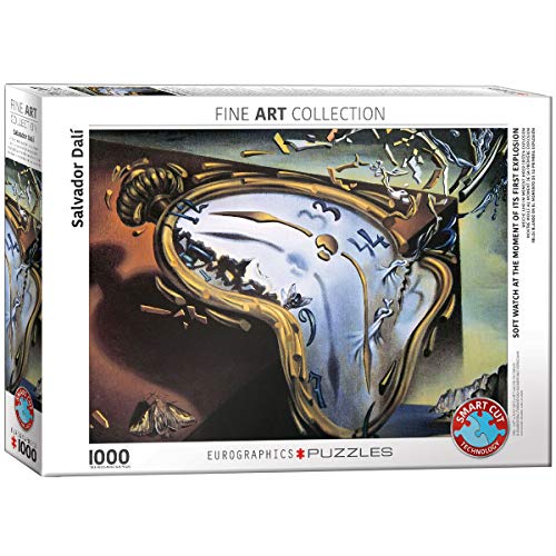 Eurographics 6000-0842 Soft Watch At Moment of First Explosion by Salvador Dalí Other License Puzzle, Multi, 48 x 68 cm von EuroGraphics