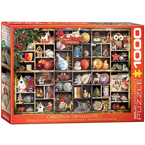 Eurographics 6000-0759 Christmas Ornaments 1000pcs Puzzle, Mehrfarbig, Talla única von EuroGraphics