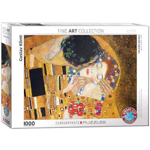 Eurographics 6000-0142 Gustav Klimt Puzzle, Mehrfarbig, 68x48cm von EuroGraphics