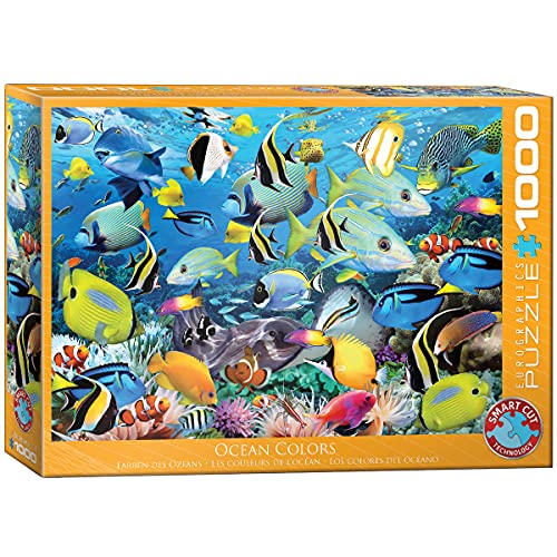 Eurographics 6000-0625 Fisch Puzzle, Mehrfarbig, Einheitsgröße von EuroGraphics