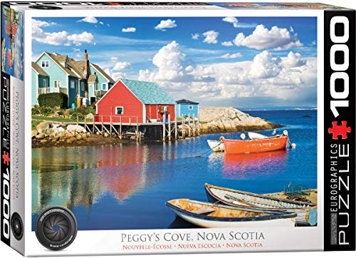 Eurographics 1000 Teile - Fischerhütten in Peggy's Cove, 48x68cm von EuroGraphics