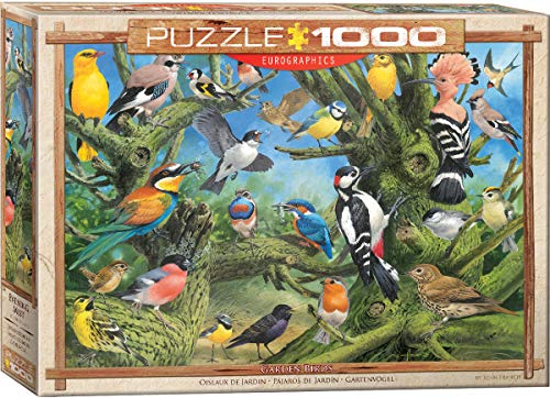 Eurographics 6000-0967 Garden Birds by Joahn Francis Vögel Puzzle, Mehrfarbig, 48 x 68 cm von EuroGraphics