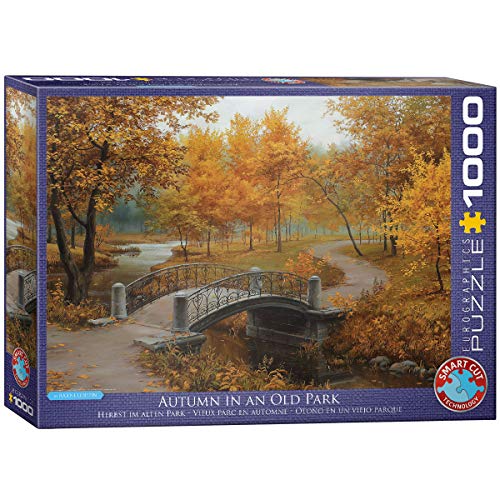 Eurographics 6000-0979 Autumn in an Old Park by Eugene Lushpin Jewgenij Puzzle, Mehrfarbig, 48 x 68 cm von EuroGraphics