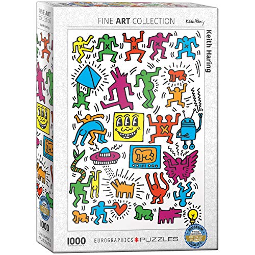 Eurographics 6000-5513 Keith Haring 1000-Piece Disney Puzzle, Mehrfarbig, 1000 von EuroGraphics