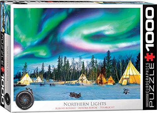 Eurographics 1000 Teile - Nordlicht - Yellowknife von EuroGraphics