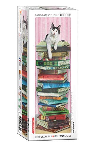 Eurographics 1000 Teile Panorama - Die akademische Katze, White von EuroGraphics