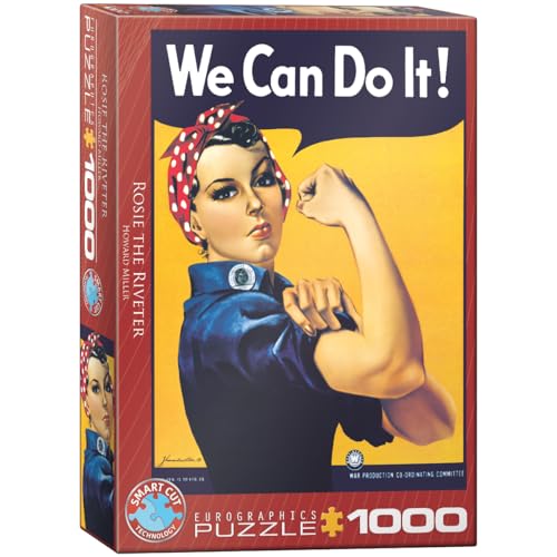 Eurographics 1000 Teile - Rosie die Nieterin - We Can Do It von EuroGraphics