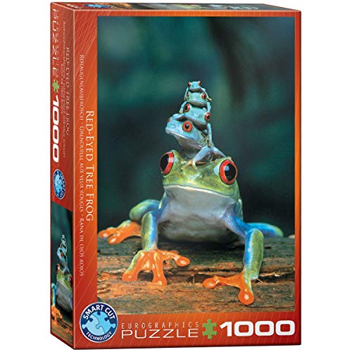 Eurographics 1000 Teile - Rotaugenlaubfrosch, einheitsgröße, mehrfarbig von EuroGraphics