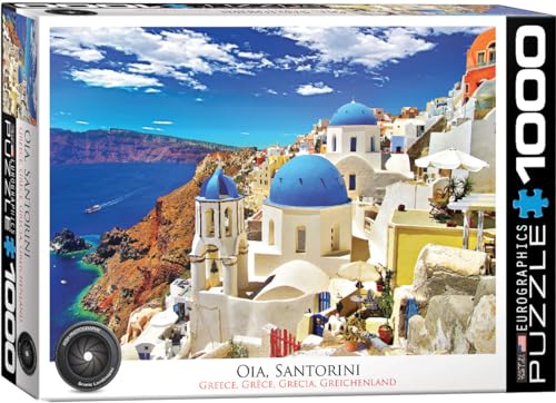 EuroGraphics 6000-0944 Oia, Santorini Greece Puzzle, Mehrfarbig, 48 x 68 cm von EuroGraphics