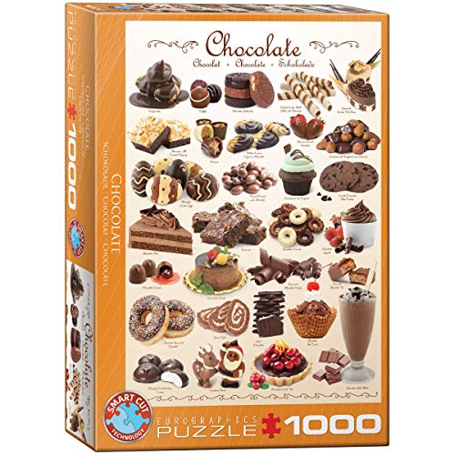 Eurographics 6000-0411 Chocolate Puzzle, Mehrfarbig, 48 x 68 cm von EuroGraphics