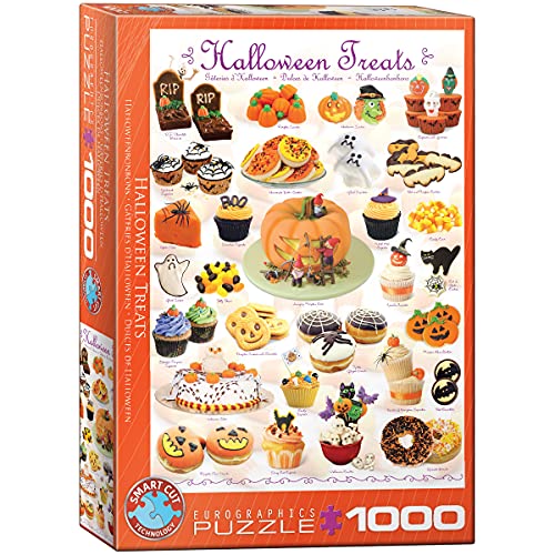 Eurographics 6000-0432 World Globetrotter Halloween Puzzle, Mehrfarbig, 68x48cm von EuroGraphics