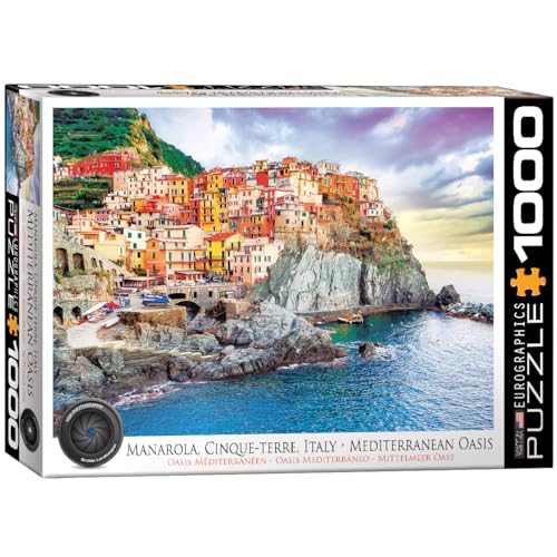 Eurographics 6000-0786 Cinque - Terre Manarola, Italy Italien Puzzle, Mehrfarbig, 1000 von EuroGraphics