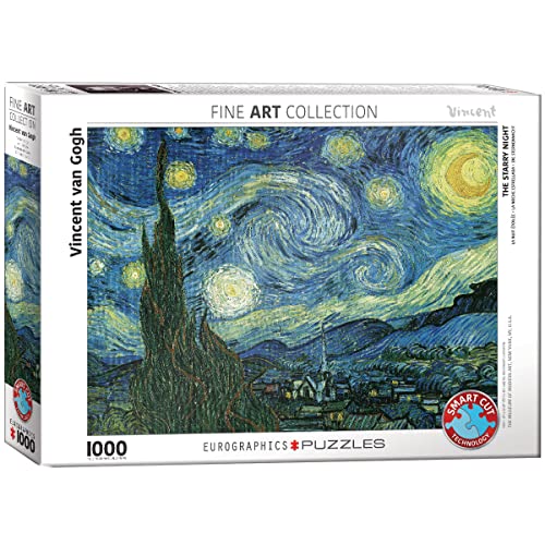 Eurographics 1000 Teile - Sternennacht von Vincent van Gogh, 48x68cm von EuroGraphics