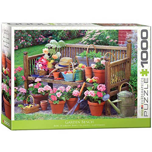 Eurographics 6000-5345 Garden Bench Puzzle, Mehrfarbig von EuroGraphics