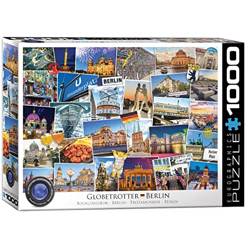 Eurographics 6000-5704 Globetrotter Puzzle, Mehrfarbig von EuroGraphics