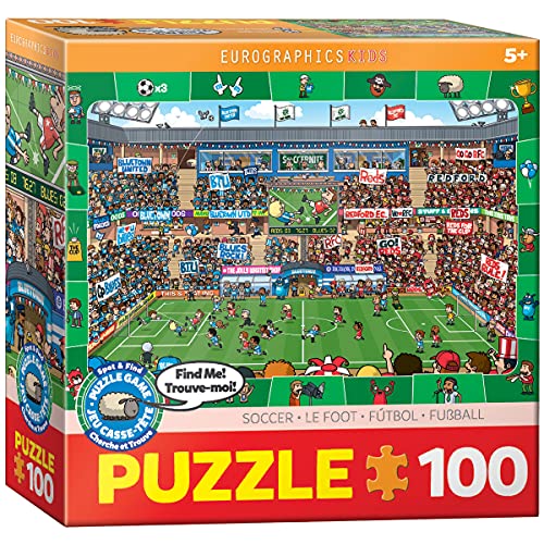 EuroGraphics Soccer Spot & Find 100 Piece Puzzle von EuroGraphics