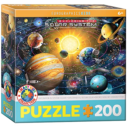 Eurographics 6200-5486 Exploring The Solar System 200-Piece Puzzle, bunt von EuroGraphics