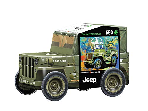 Armee Jeep Puzzledose 550 Teile Armee Jeep Puzzledose 550 Teile von EuroGraphics
