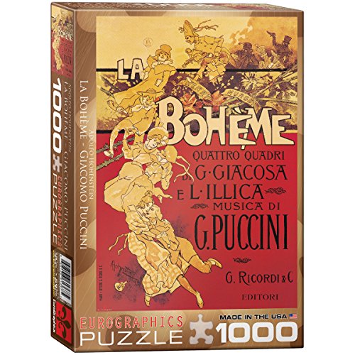 Eurographics Adolfo Hohenstein La Boheme, 1000 Teile von EuroGraphics