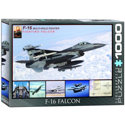 Eurographics Puzzle 1.000 Teile F-16 Falcon 04956 von EuroGraphics