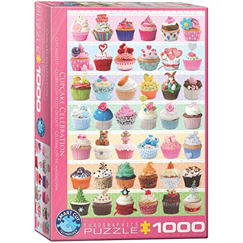 EuroGraphics 1000 Teile - Cupcakefest, mehrfarbig, 6000-0586 von EuroGraphics