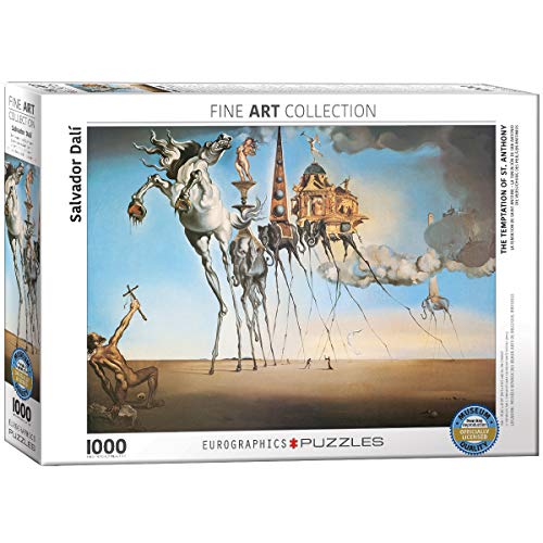 Eurographics 6000-0847 The Temptation of St. Anthony by, Heiliger Antonius, Salvador Dalí Puzzle, Multi, 48 x 68 cm von EuroGraphics