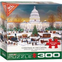 Christmas at the Capitol Family Puzzle 300pc von Eurographics