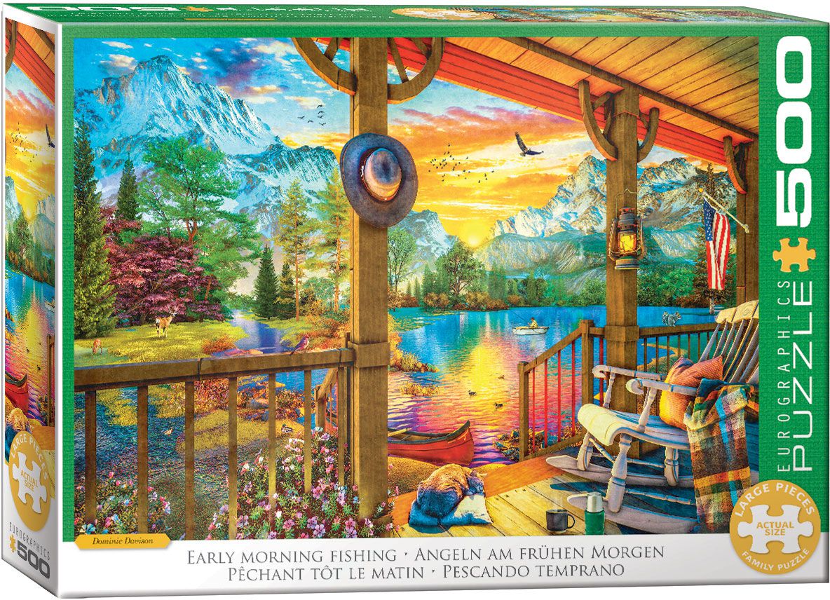 Eurographics 500 Teile - Early Morning Fishin - Eurographics 500 Teile - Early Morning Fishin - von Eurographics