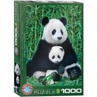 Puzzle 1000 Teile - Panda & Baby Puzzle 1000 Teile - Panda & Baby von Eurographics