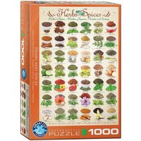 Eurographics 6000-0598 - Kräuter und Gewürze , Puzzle, 1.000 Teile von Eurographics