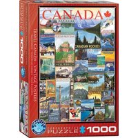 Puzzle 1000 Teile - Travel Canada Vintage Poste Puzzle 1000 Teile - Travel Canada Vintage Poste von Eurographics