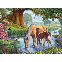 Puzzle 1000 Teile - Steve Crisp: The Fell Ponies by Steve Crisp Puzzle 1000 Teile - Steve Crisp: The Fell Ponies by Steve Crisp von Eurographics