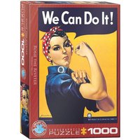 Eurographics 6000-1292 - Rosie die Nieterin - We Can Do It, Puzzle, 1.000 Teile Eurographics 6000-1292 - Rosie die Nieterin - We Can Do It, Puzzle, 1.000 Teile von Eurographics