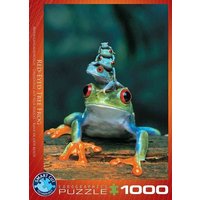 Eurographics 6000-3004 - Red-Eyed Tree Frog - Rotaugenlaubfrosch, Puzzle 1.000 Teile von Eurographics