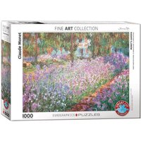 Eurographics 6000-4908 - Monets Garten bei Giverny von Claude Monet , Puzzle, 1.000 Teile von Eurographics