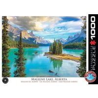 Eurographics 6000-5430 - Malign Lake, Alberta , Puzzle, 1.000 Teile von Eurographics