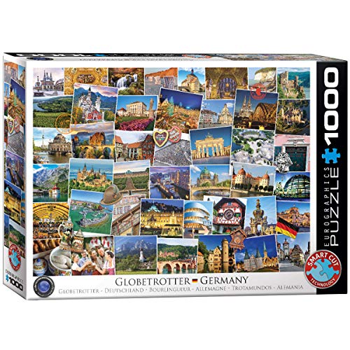 EuroGraphics 6000-5465 Puzzle Globetrotter Deutschland, mehrfarbig von EuroGraphics