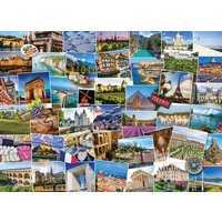 Puzzle 1000 Teile - Globetrotter France Puzzle 1000 Teile - Globetrotter France von Eurographics