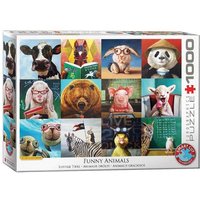 Puzzle 1000 Teile - Lucia Heffernan: Funny Animals by Lucia Heffernan Puzzle 1000 Teile - Lucia Heffernan: Funny Animals by Lucia Heffernan von Eurographics